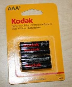 Kodak AAA elem 4 db/csomag